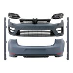 Pachet Exterior cu Faruri LED Semnal Dinamic VW Golf 7 VII (11/2012-07/2017) R Design Performance AutoTuning