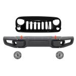 Bara Fata si Grila Centrala JEEP Wrangler / Rubicon JK (2007-2017) 10th Anniversary Performance AutoTuning