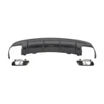 Difuzor Bara Spate cu Ornamente pentru sistemul de evacuare Crom MERCEDES CLA W117 (2013-2018) Facelift CLA45 Design Carbon Performance AutoTuning