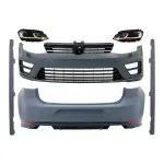 Pachet Exterior cu Faruri G7.5 Look LED Semnal Dinamic VW Golf 7 VII (11/2012-07/2017) R Design Performance AutoTuning