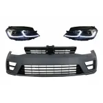 Bara Fata cu Faruri LED Semnal Dinamic VW Golf VII 7 (2013-2017) R-Line Look Performance AutoTuning