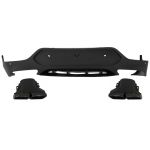 Difuzor Bara Spate Mercedes GLC Coupe C253 Sport Line (2015-2019) GLC63 Design Evacuari Negre Performance AutoTuning