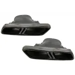 Ornamente tobe Mercedes E-Class W213 (2016-up) E63 S Design GLC SUV X253 GLC Coupe C253 (2015-2017) Negru Performance AutoTuning