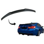 Eleron Portbagaj BMW Seria 4 F32 (2013-up) M4 CSL Design Negru Mat Performance AutoTuning