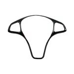 Ornament Volan MERCEDES BENZ C Class W205 S205 (2014-2017) E-Class W213 (2016-2017) GLC-Class X253 (2016-2017) Negru Lucios Performance AutoTuning