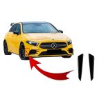 Ornamente bara fata flapsuri MERCEDES A-Class W177 V177 (04.2018-up) A35 Design Negru Performance AutoTuning