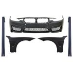 Bara Fata cu Aripi Laterale si Praguri Laterale BMW Seria 3 F30 F31 Non LCI & LCI (2011-2018) M3 Sport EVO Design Performance AutoTuning