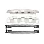 Pachet Praguri Trepte Laterale cu Prelungiri Off Road MERCEDES M-Class ML W164 (2005-2008) Performance AutoTuning