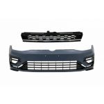 Bara fata cu Grila Centrala Crom compatibila cu VW Golf 7.5 (2017-2020) GTI R Design Performance AutoTuning