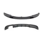 Prelungire Bara Fata cu Difuzor Bara Spate BMW Seria 3 F30 F31 (2011-up) M Performance Design Carbon Film Performance AutoTuning