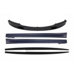 Prelungire Bara Fata cu Praguri Laterale si Extensii Add-on Lip BMW Seria 3 F30 F31 (2011-2018) M3 Design Performance AutoTuning