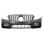 Bara Fata cu Grila Negru Mercedes C-Class W205 S205 A205 C205 (2014-2018) C63 Design Performance AutoTuning