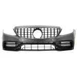 Bara Fata cu Grila Negru Mercedes C-Class W205 S205 A205 C205 (2014-2018) C63 Design Performance AutoTuning
