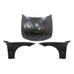 Capota cu Aripi Laterale compatibila cu BMW Seria 3 F30 F31 F35 (2011-2019) M3 GTS Look Performance AutoTuning