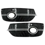 Grile Laterale Audi Q3 8U (2011-2014) RS Design Negru Crom Performance AutoTuning