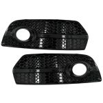 Grile Laterale Audi Q5 SUV 8R (2008-2011) RS Design Negru Lucios Performance AutoTuning