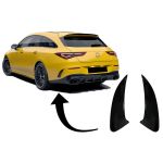 Ornamente Bara Spate Flapsuri Mercedes CLA Shooting Brake X118 CLA Coupe C118 (2019-up) Negru Lucios 45S Design Performance AutoTuning