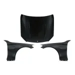 Capota compatibila si Aripi Laterale cu Mercedes C-Class W205 S205 C205 A205 (2014-2020) C63 Design Performance AutoTuning