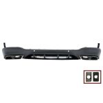 Difuzor Bara Spate cu Ornamente Negre Mercedes GLC X253 SUV (2015-Up) Night Package Design Performance AutoTuning
