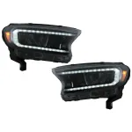 Faruri LED Light Bar Ford Ranger (2015-2020) LHD Negru cu Semnal Dinamic Performance AutoTuning