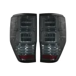 Stopuri LED Ford Ranger (2012-2018) Geam Fumuriu cu Semnal Dinamic Performance AutoTuning