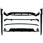 Pachet Exterior Aero BMW X5 G05 (2018-up) M-Tech Black Knight Design Negru Lucios Performance AutoTuning