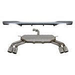 Difuzor Bara Spate cu Sistem de evacuare AUDI A3 8V Facelift Sedan Convertible (2016-2019) S3 Design Bara S Line Performance AutoTuning