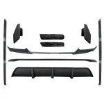 Pachet Exterior Complet Aero BMW X6 F16 LCI (2015-2019) M Technik Sport Carbon Look Performance AutoTuning