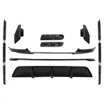 Pachet Exterior Complet Aero BMW X6 F16 LCI (2015-2019) M Technik Sport Negru Lucios Performance AutoTuning