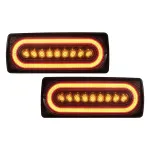 Stopuri Full LED Mercedes W463 G-Class (1989-2017) Semnal Secvential Dinamic Fumuriu Performance AutoTuning