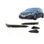 Ornamente bara fata flapsuri VW Golf 7.5 R Hatchback (2017-2020) Carbon Look Performance AutoTuning