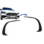 Prelungiri Bara Fata Aero Mercedes C Class W206 Sport Line (2021-Up) Negru Lucios Performance AutoTuning