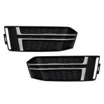 Grile Laterale Audi A4 B9 Sedan Avant (2016-2018) S-Line Silver Edition Performance AutoTuning