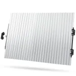 Parasolar Auto Retractabil Automat pentru Parbriz sau Luneta Spate tip Jaluzea cu Ventuze, Latime 45cm