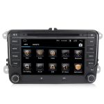 Navigatie Auto Multimedia cu GPS Android 10 VW Golf 5 6 Passat B6 B7 CC Tiguan Touran Jetta Eos Polo Sharan Amarok Caddy, 2GB RAM+16GB ROM, Internet, 4G, Aplicatii, Waze, Wi-Fi, USB, Bluetooth, Mirrorlink