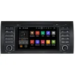 Navigatie Auto Multimedia cu GPS BMW Seria 5 E39 X5 E53 Seria 7 E38, Android 10, 2GB RAM, Internet, 4G, Aplicatii, Waze, Wi-Fi, USB, Bluetooth, Mirrorlink