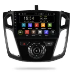 Navigatie Auto Multimedia cu GPS Ford Focus 2012 - 2018, Slot SIM 4G, Android, 2 GB RAM + 16 GB ROM, Internet, Aplicatii, Waze, Wi-Fi, USB, Bluetooth, Mirrorlink