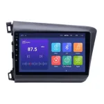 Navigatie Auto Multimedia cu GPS Honda Civic (2011 - 2015), 4 GB RAM + 64 GB ROM, Slot Sim 4G pentru Internet, Carplay, Android, Aplicatii, USB, Wi-Fi, Bluetooth