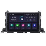 Navigatie Auto Multimedia cu GPS Toyota Highlander (2014 - 2018), 4 GB RAM + 64 GB ROM, Slot Sim 4G pentru Internet, Carplay, Android, Aplicatii, USB, Wi-Fi, Bluetooth