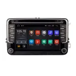 Navigatie Auto Multimedia cu GPS VW Golf 5 6 Passat B6 B7 CC Eos Tiguan Touran Jetta Polo Sharan Amarok Caddy, 4 GB RAM + 64 GB ROM, Slot Sim 4G pentru Internet, Carplay, Android USB, Wi-Fi, Bluetooth