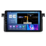 Navigatie Auto Multimedia cu GPS Android BMW SERIA 3 E46 (1999 - 2006), Display 9 inch, 2GB RAM +32 GB ROM, Internet, 4G, Aplicatii, Waze, Wi-Fi, USB, Bluetooth, Mirrorlink