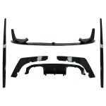 Pachet Exterior Complet Aero BMW F80 M3 Sedan F82 M4 Coupe (2014-2019) M Sport Design Negru Lucios Performance AutoTuning