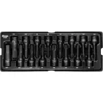 Set capete tubulare de impact TORX si IMBUS, sertar TIP A (385x150 mm) pentru dulap mobil, T30-T80, H5-H19, 1/2", 16 buc, RICHMANN EXCLUSIVE GartenVIP DiyLine