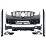 Pachet Exterior Mercedes GLC 63 X253 SUV (2015-up) cu Praguri Laterale Performance AutoTuning