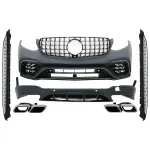 Pachet Exterior Mercedes GLC 63 X253 SUV (2015-up) cu Praguri Laterale Performance AutoTuning