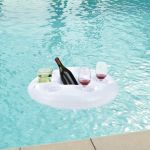 Suport practic pahare/sticle HTIP1181 pentru petrecerile in piscina [casa.pro] HausGarden Leisure