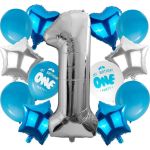 Set 14 baloane pentru aniversare 1 an StarHome GiftGalaxy