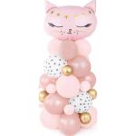 Set 34 baloane pisicuta roz 83x140cm StarHome GiftGalaxy