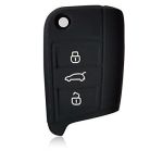 Husa Silicon Cheie VW Golf 7 Neagra AutoProtect KeyCars