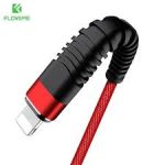 Cablu USB Iphone Lightning 2M Textil Rosu Premium AutoProtect KeyCars
